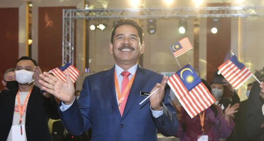 Abdul Khani Daud, the CEO of Malaysia Convention & Exhibition Bureau (MyCEB)